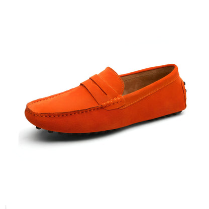 BrandX Mocassins Homme en Suédine - Élégance et Confort