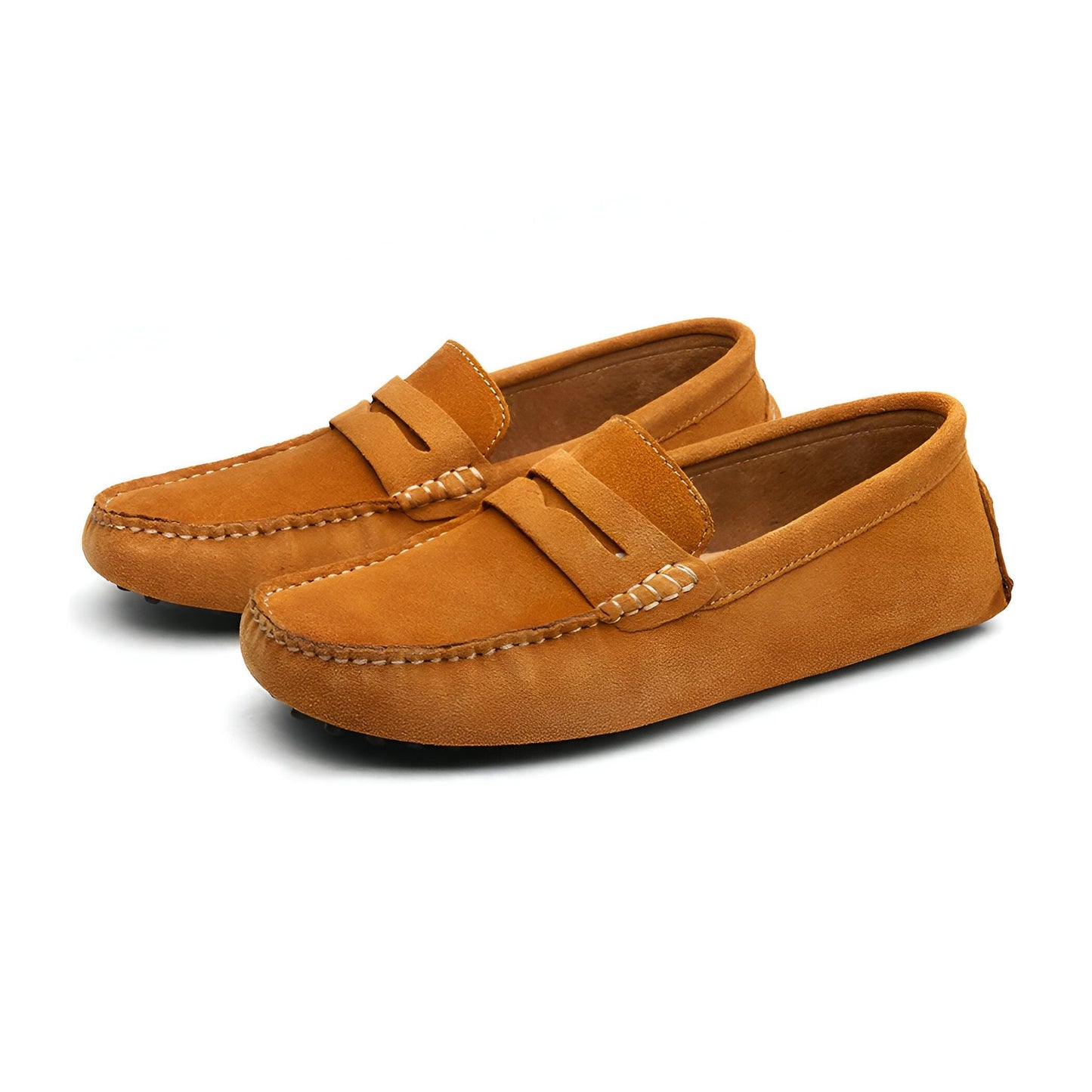 BrandX Mocassins Homme en Suédine - Élégance et Confort