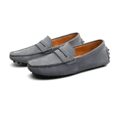 BrandX Mocassins Homme en Suédine - Élégance et Confort