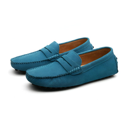 BrandX Mocassins Homme en Suédine - Élégance et Confort