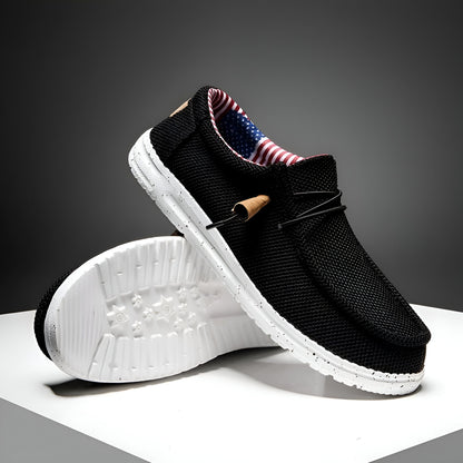 ZenWalk Mocassins toile respirante homme