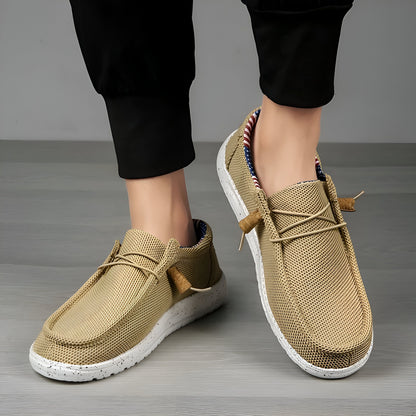 ZenWalk Mocassins toile respirante homme