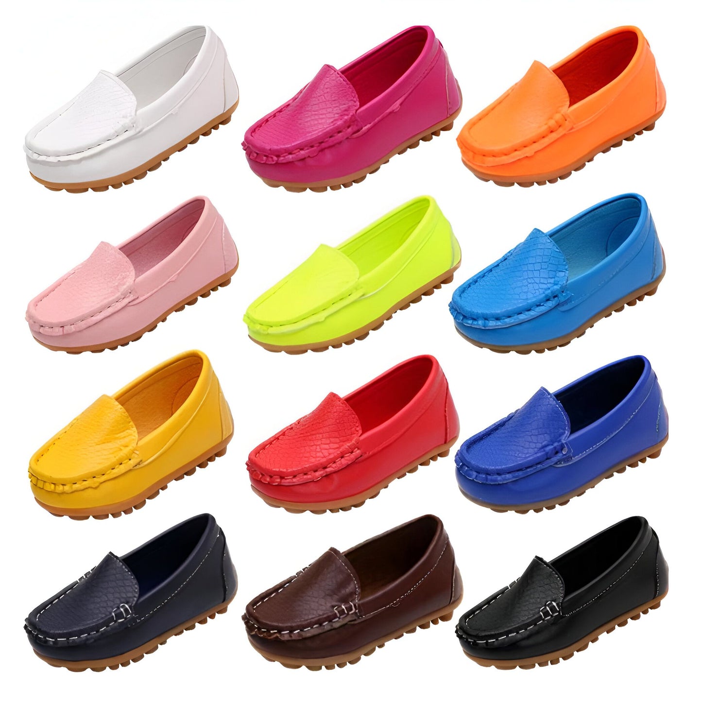 Kidissimo Mocassins enfant cuir souple qualité