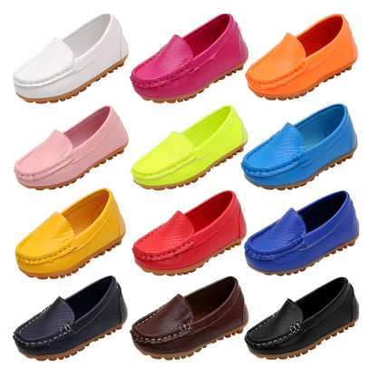 Kidissimo Mocassins enfant cuir souple qualité