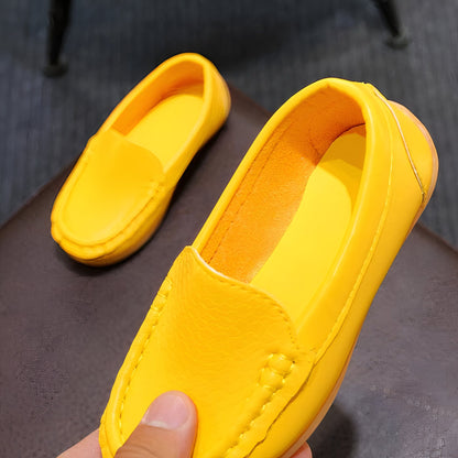Kidissimo Mocassins enfant cuir souple qualité