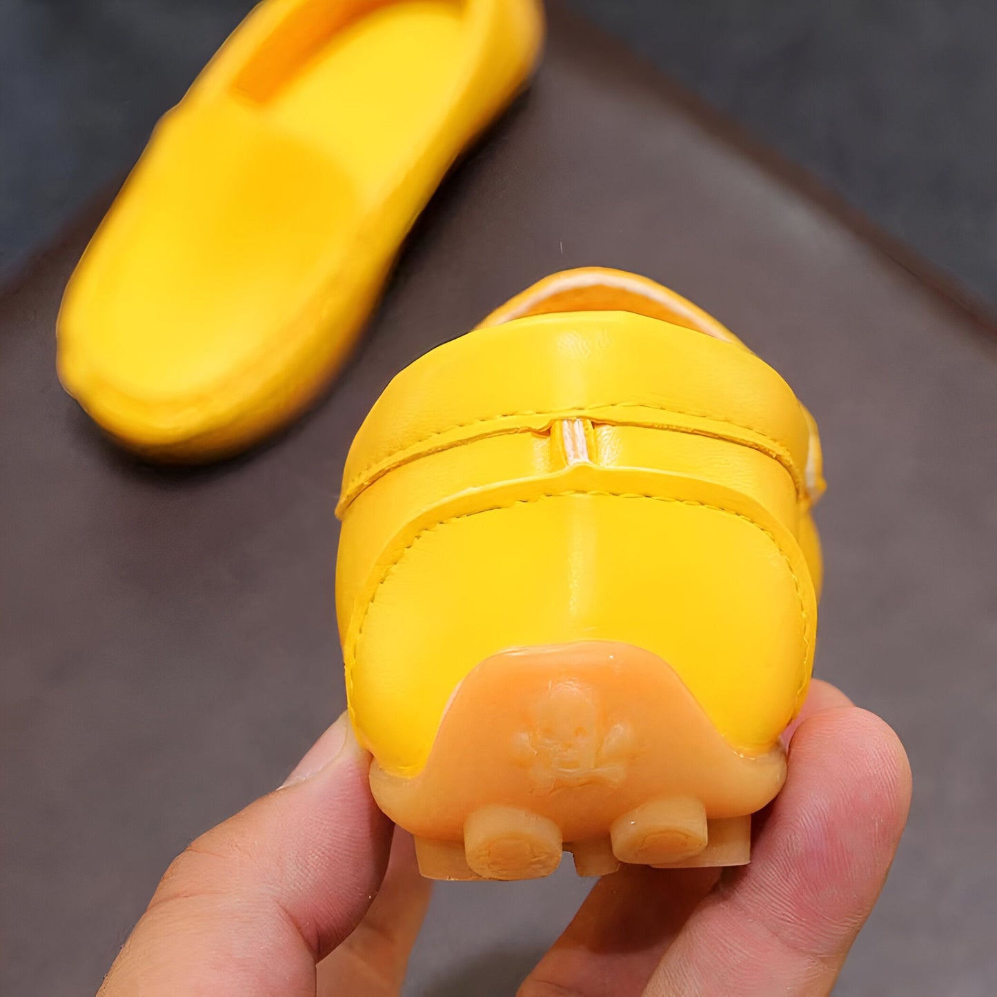 Kidissimo Mocassins enfant cuir souple qualité