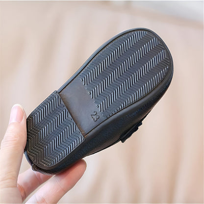 AzurKids Mocassins enfant garçon cuir souple - confort