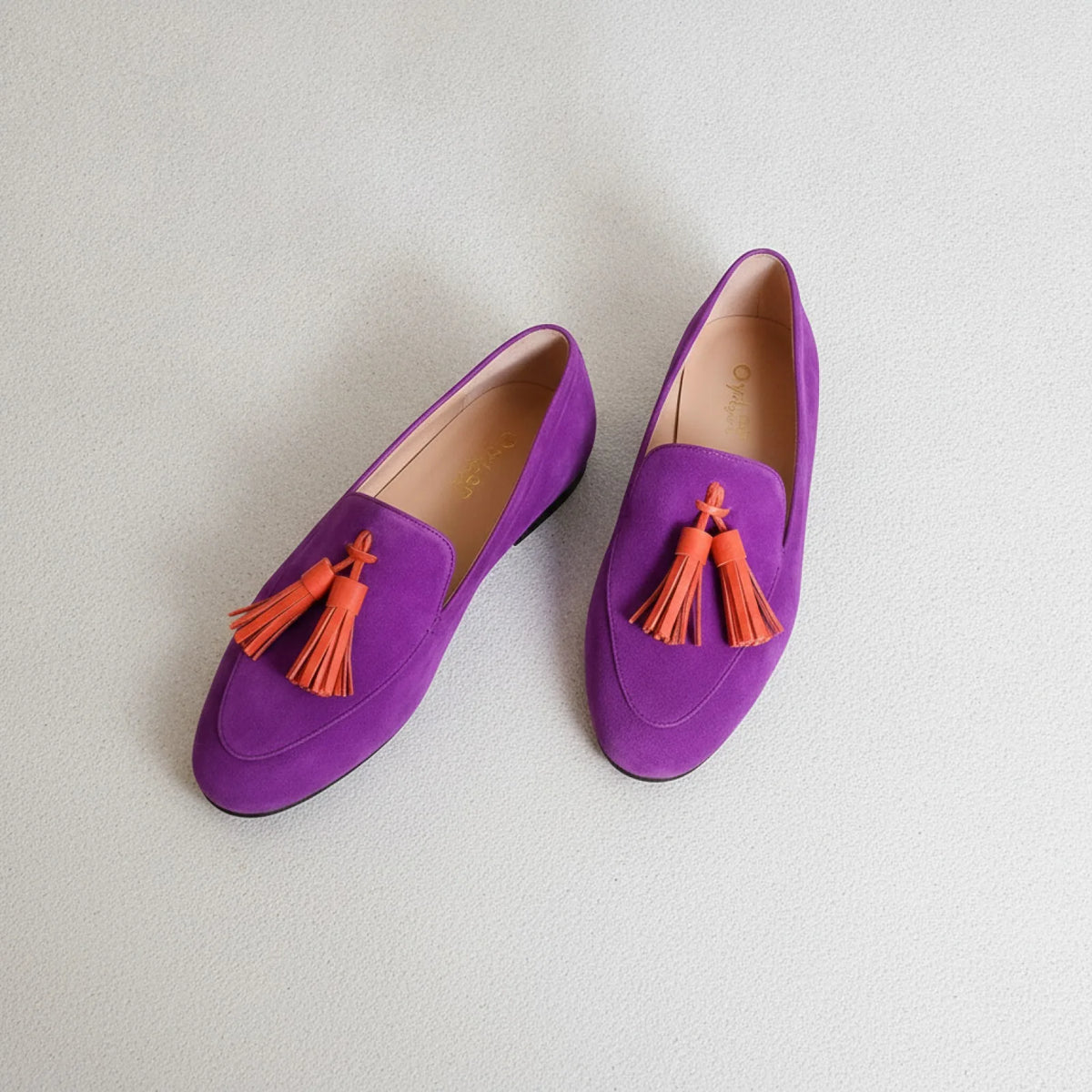 Mocassins Femme Colorés à Glands - Talons Plats Confort