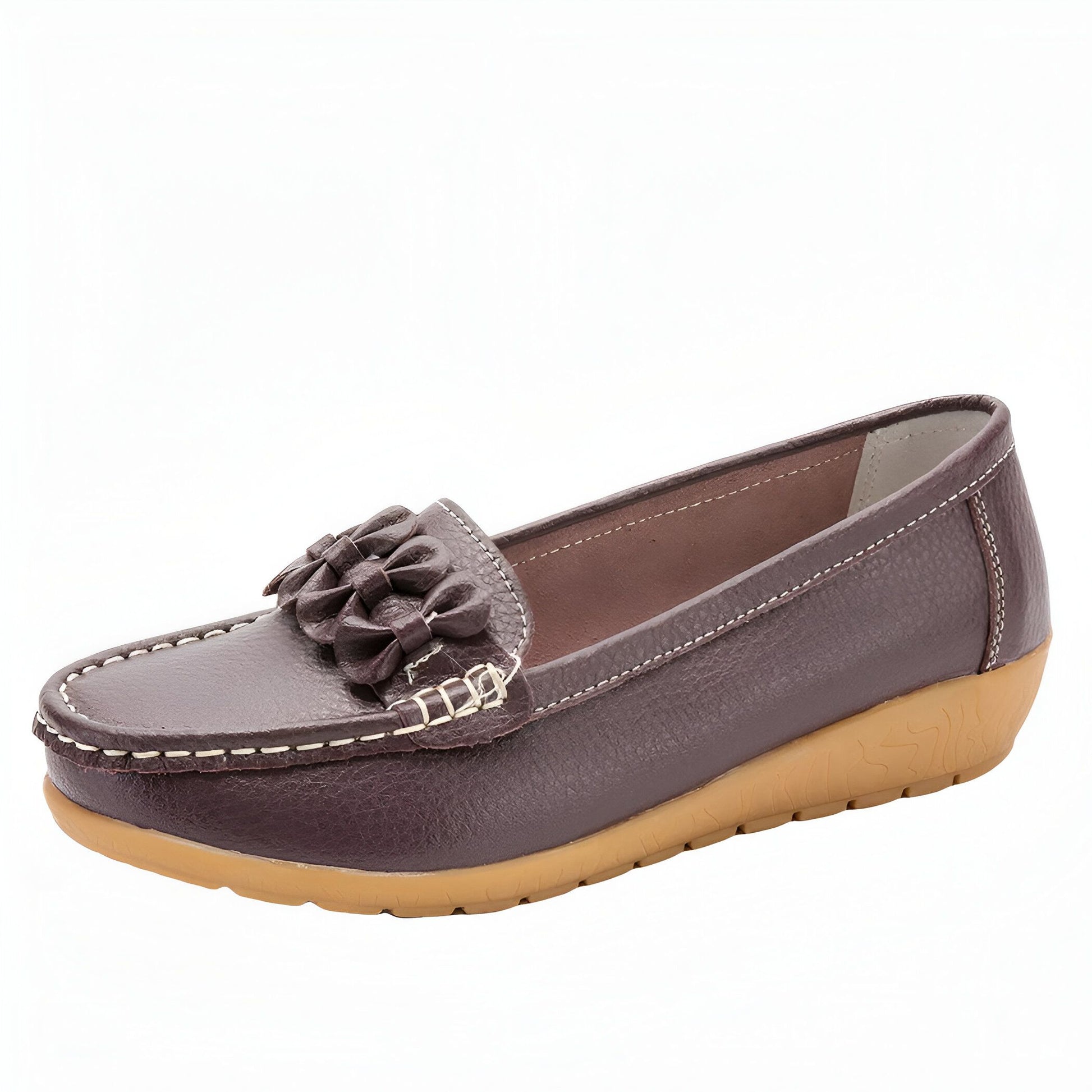 Nova Mocassins Femme Synthétiques Semelle Compensée