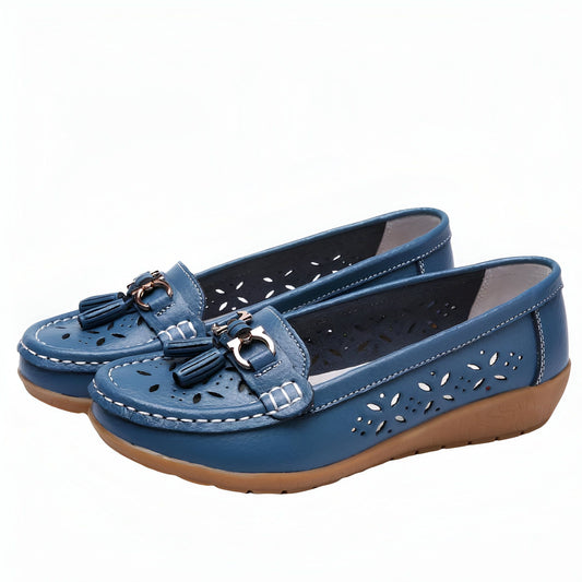 VivaStep Mocassins Femme Ajourés Confort Été