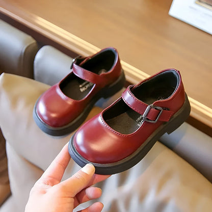 BrandX Mocassins Fille Style Cuir Végan à Bride Scratch