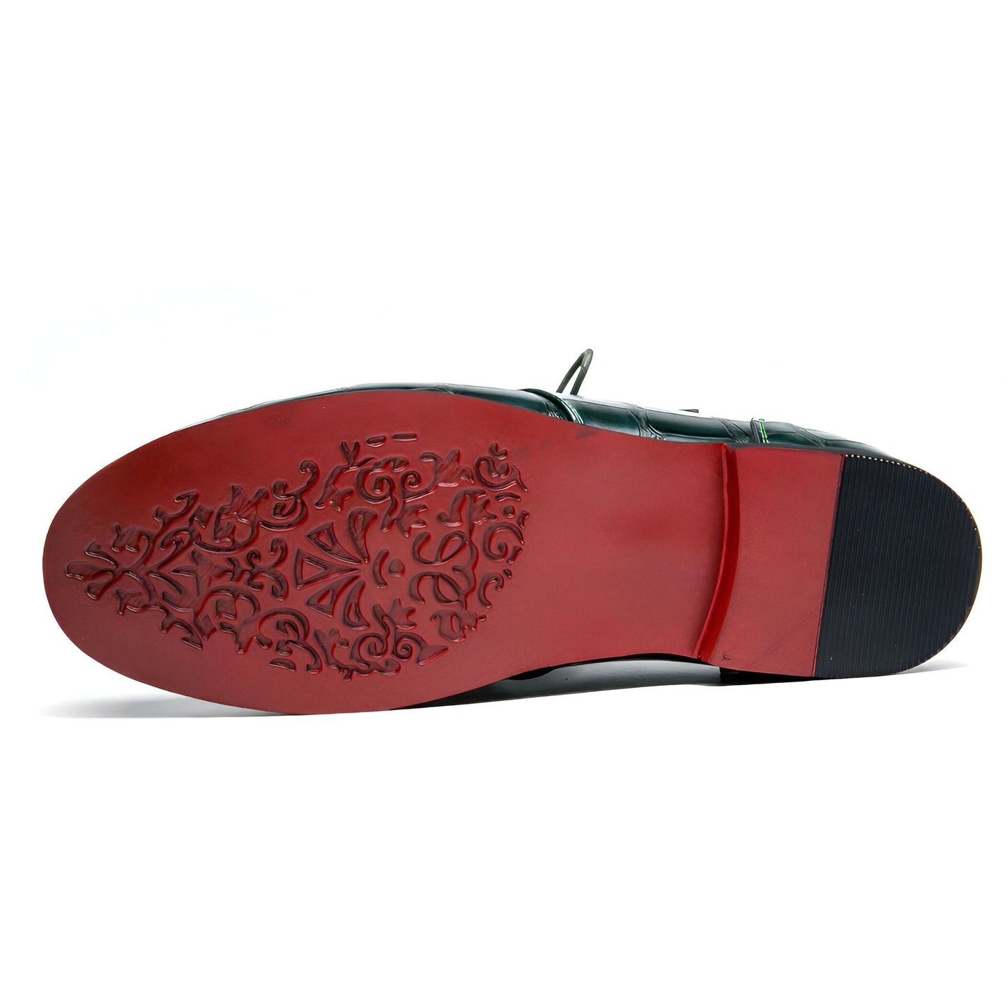 Aurora Mocassins Homme Bleu Croco Synthétique à Gland
