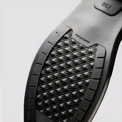 Aristo Mocassin Homme Cuir Texturé Style Croco