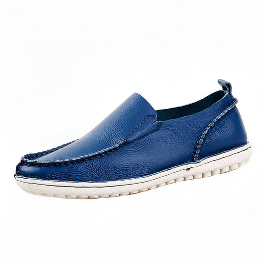 LuxeStep Mocassins Cuir Homme Confortables & Élégants