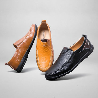 Mocassins Homme Cuir Synthétique Style Raffiné - Nova