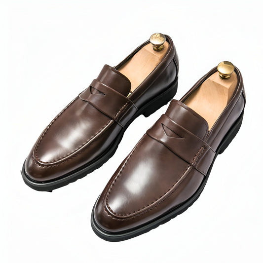 Élite Mocassins Homme Cuir Raffiné