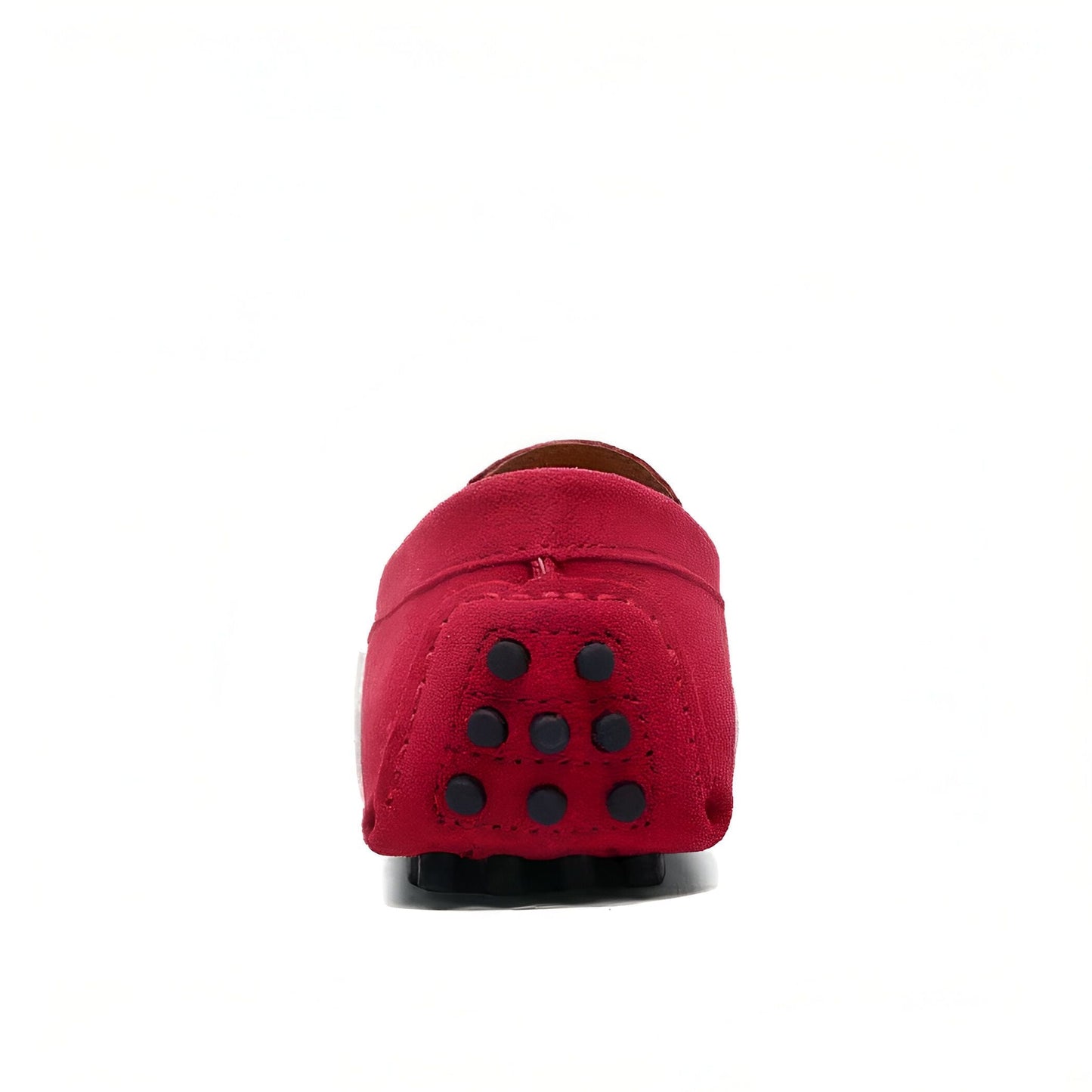 Nova Mocassins Homme Daim Rouge Élégants