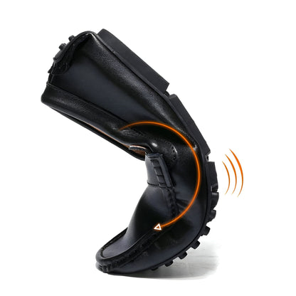 Mocassins Homme Plats Cuir Synthétique - Design Soigné