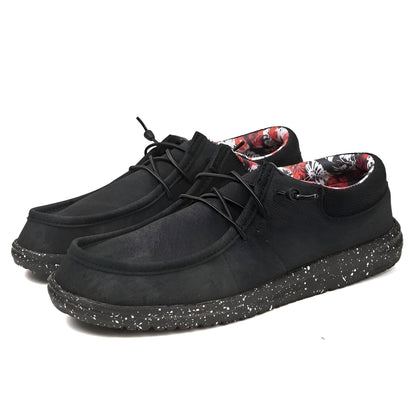 BrandX Mocassins Homme Respirants Détails Floraux