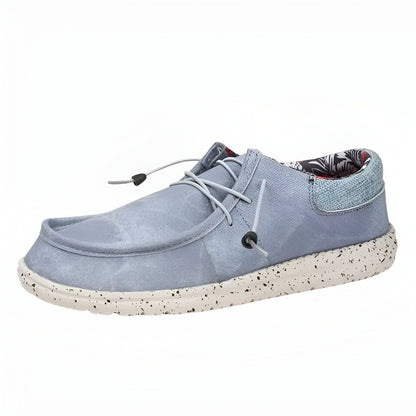 BrandX Mocassins Homme Respirants Détails Floraux