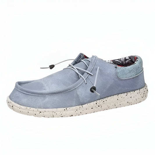 BrandX Mocassins Homme Respirants Détails Floraux