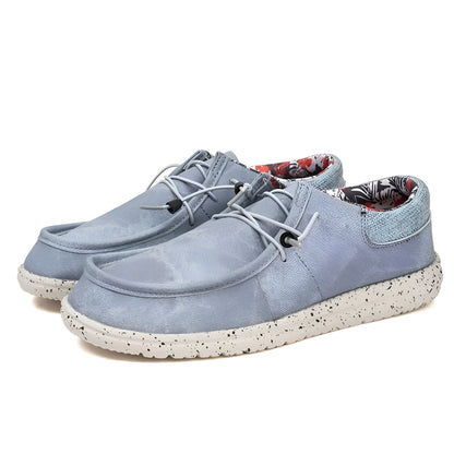 BrandX Mocassins Homme Respirants Détails Floraux