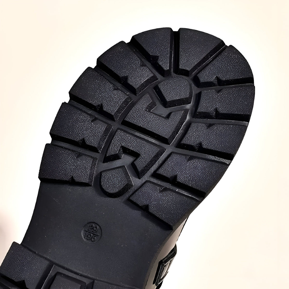 NovaX Mocassins Fille Brides Cœur Noirs Style Soigné