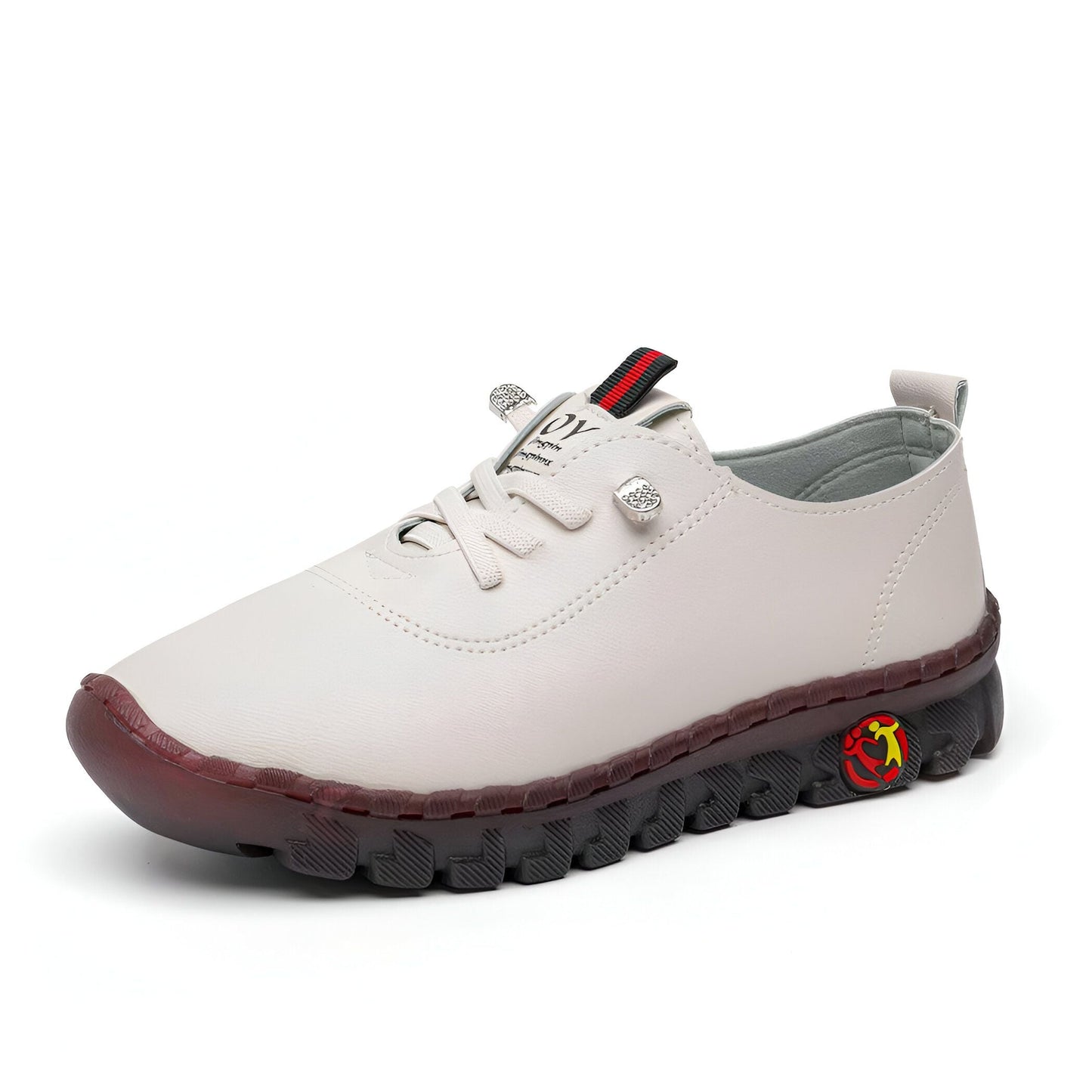 Nova Mocassins Confort Cuir Végan Semelle Épaisse