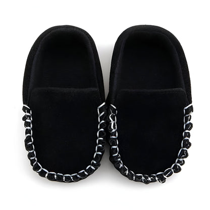 Mocassins bébé en cuir végan - chic et confortables