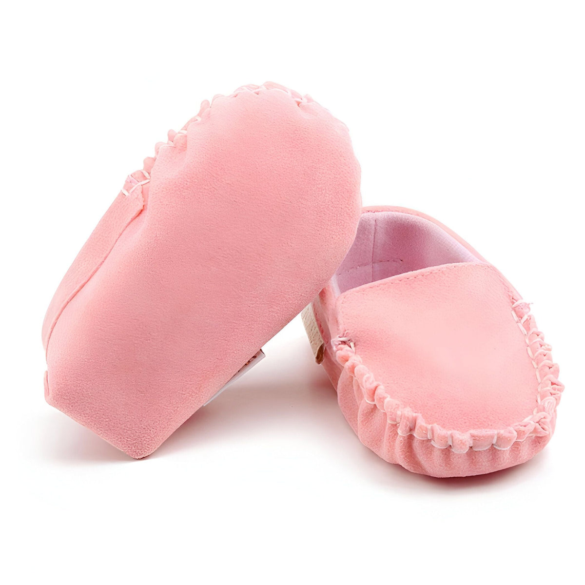 Mocassins bébé en cuir végan - chic et confortables