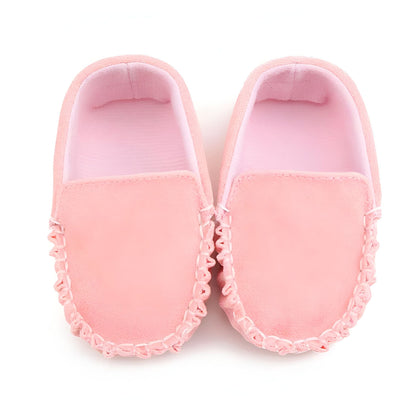 Mocassins bébé en cuir végan - chic et confortables