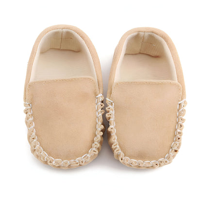 Mocassins bébé en cuir végan - chic et confortables