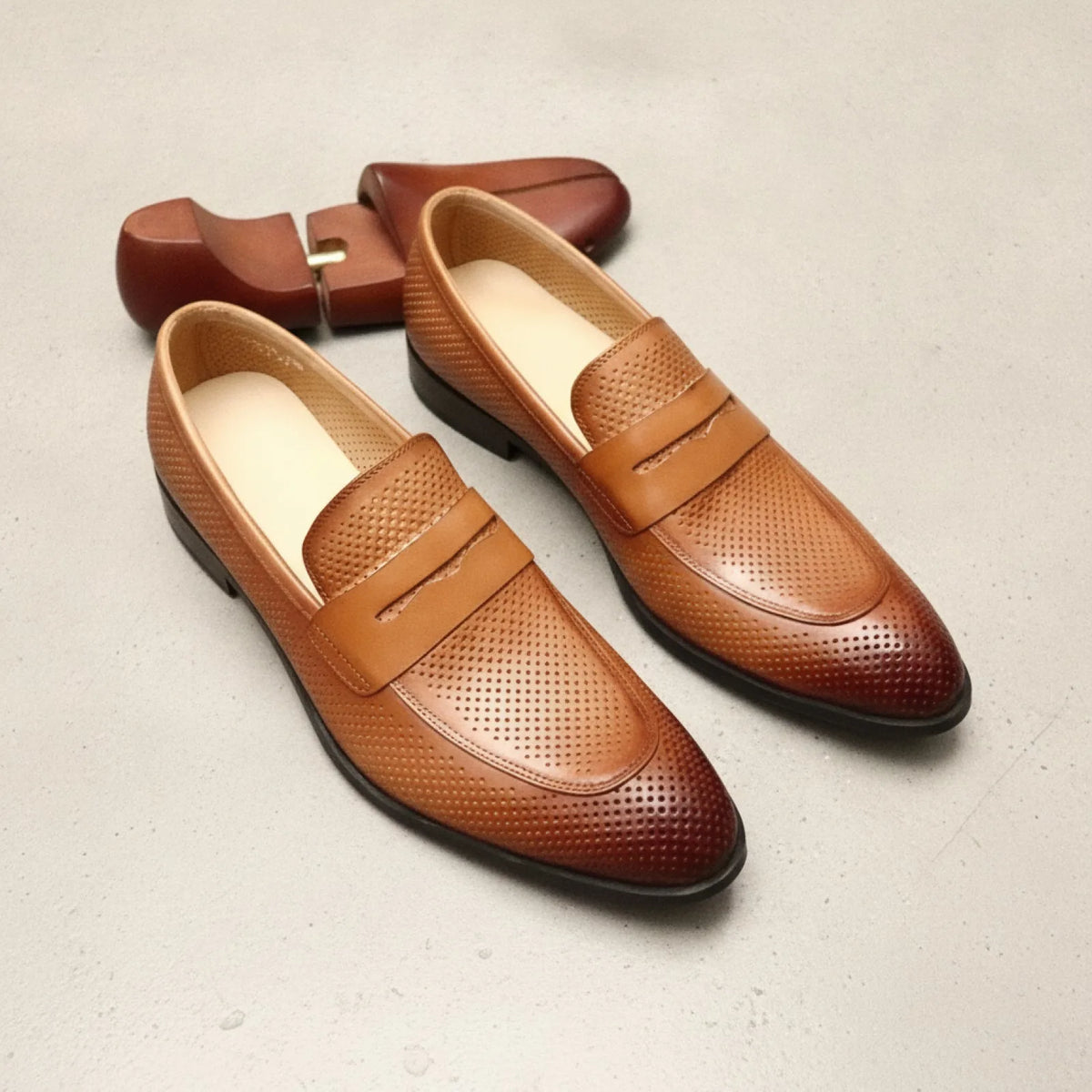 Neo Mocassins Homme Élégants Bout Pointu Style Soigné