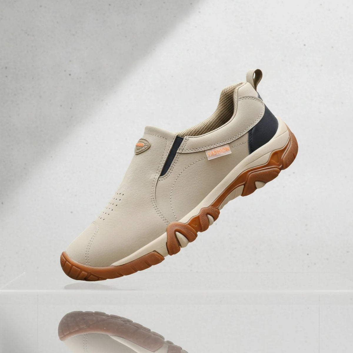 Nova Mocassins Homme Confortables Cuir Végan Respirant