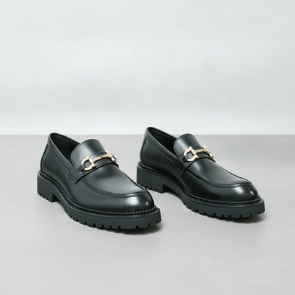 Nova Mocassins Homme Cuir Synthétique Mors Métal