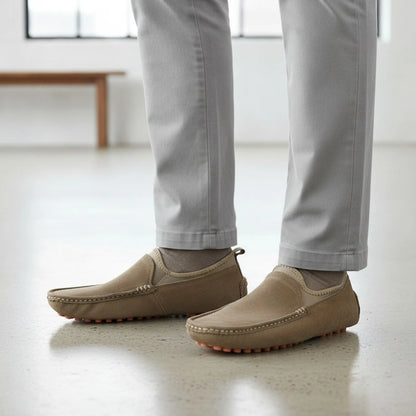 Nova Mocassins Homme Suédine Souples Antidérapants