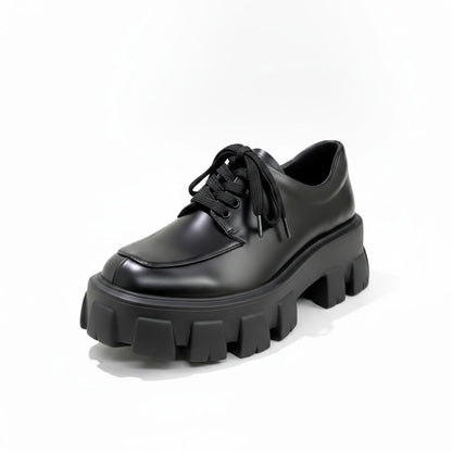 Nova Mocassins plateforme cuir végan style britannique