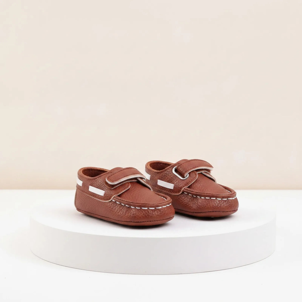 NovaKids Mocassins Bébé Bateau Velcro