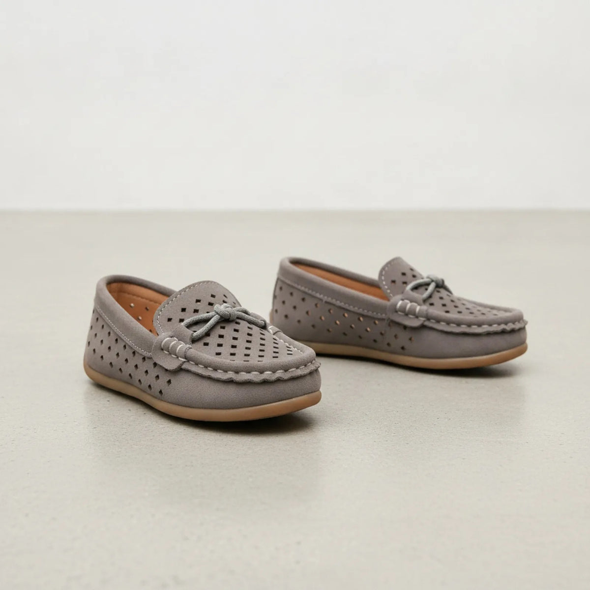 NovaMoc Mocassins Garçon Aspect Daim Respirants