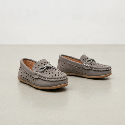 NovaMoc Mocassins Garçon Aspect Daim Respirants