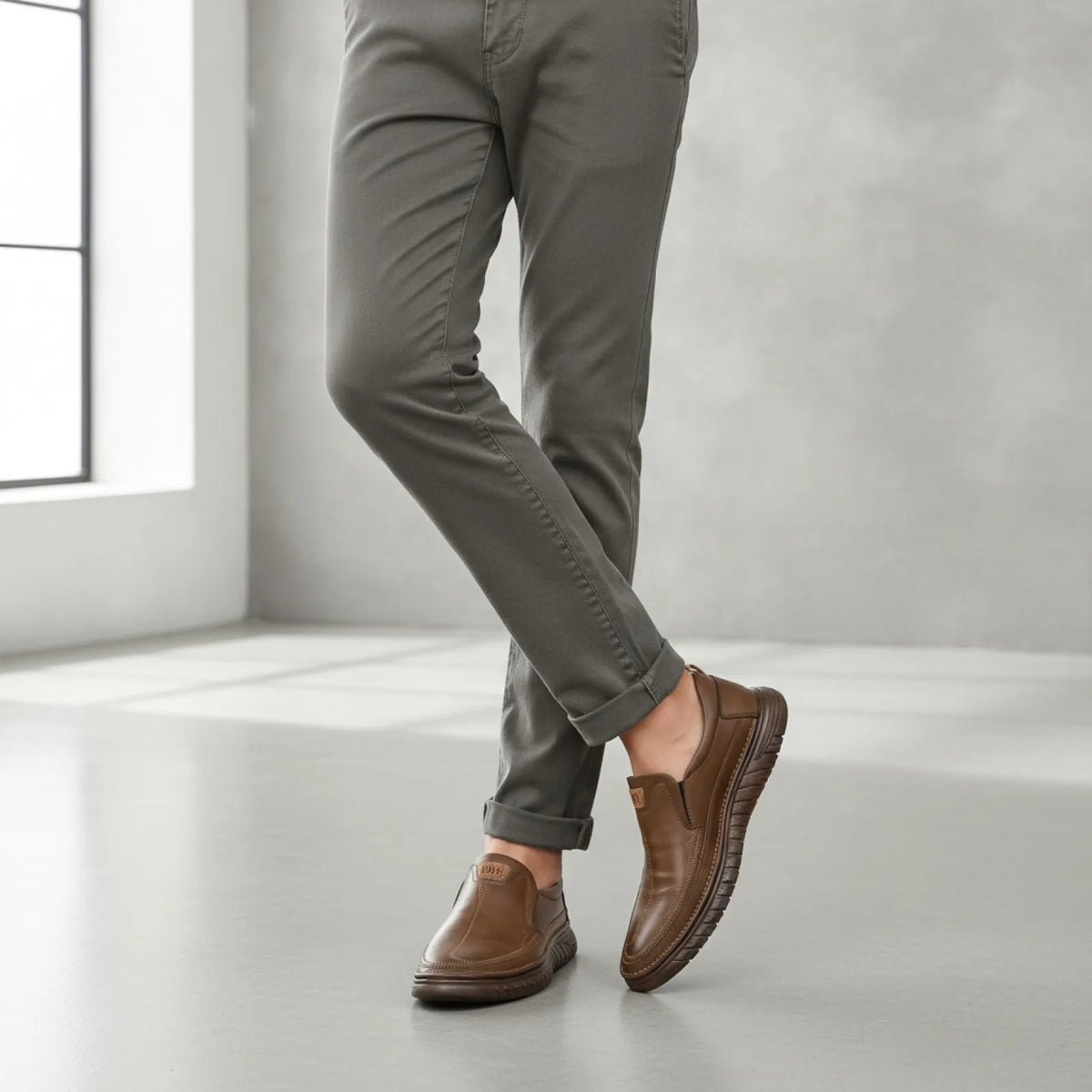 NovaShoes Mocassins Homme Confortables Semelle Souple