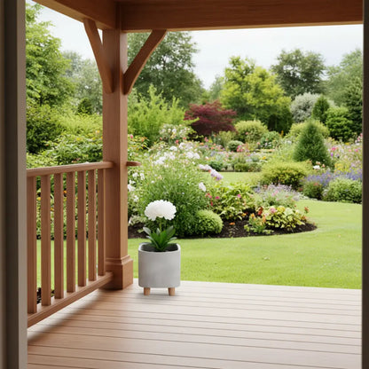 Petit pot de fleur carré