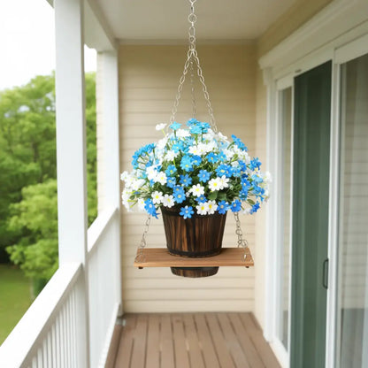 Petit pot de fleur en bois