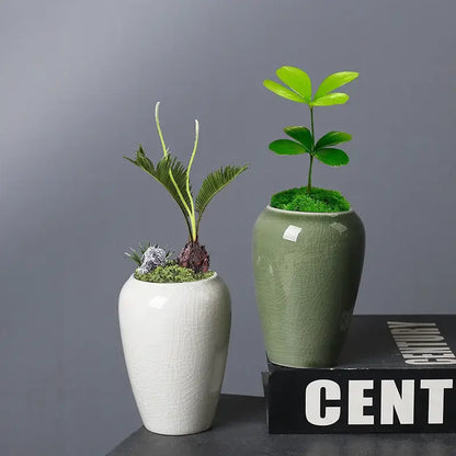 Petit pot de fleur en céramique