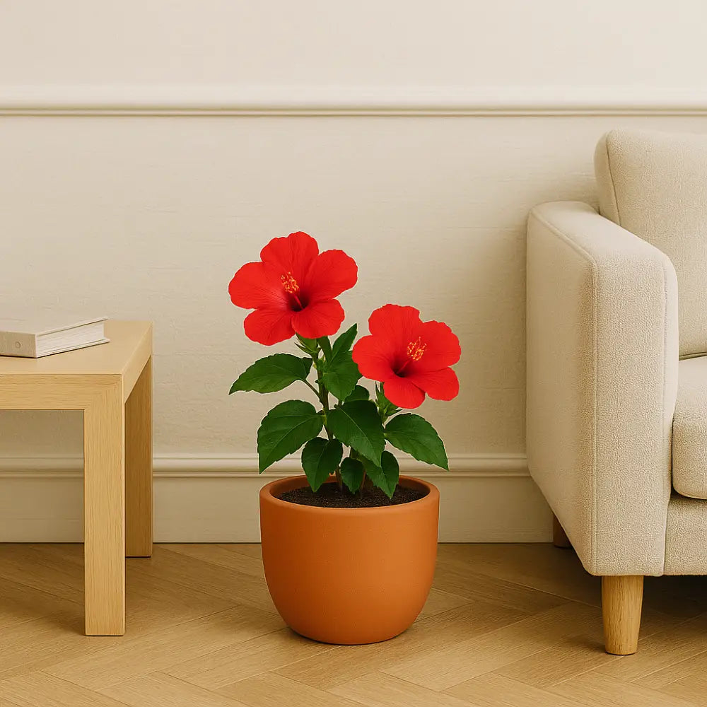 Petit pot de fleur terre cuite