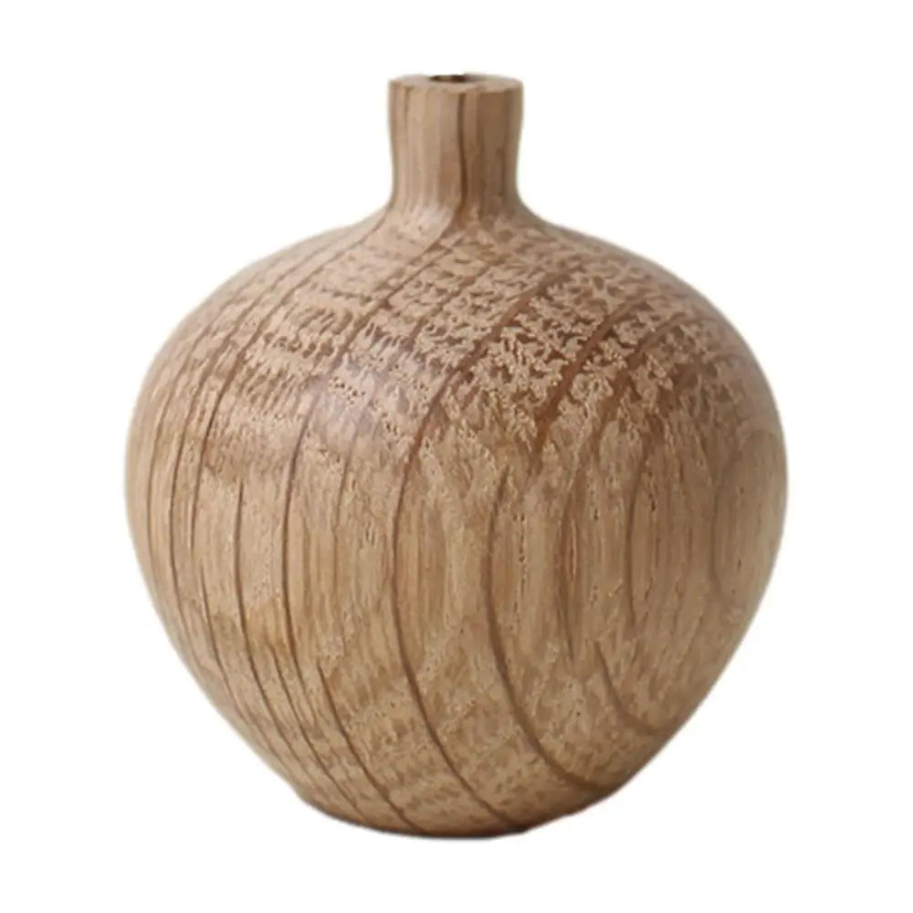 Petit vase en bois