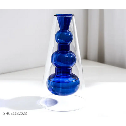 Petit vase en verre