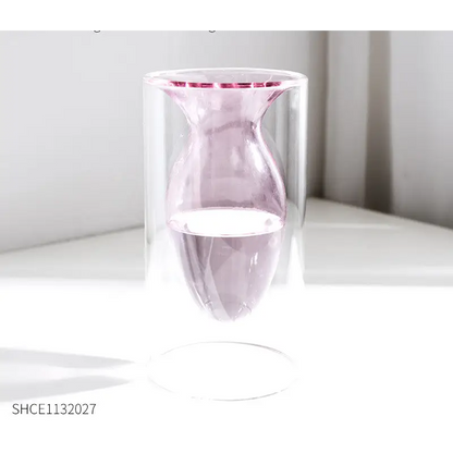 Petit vase en verre