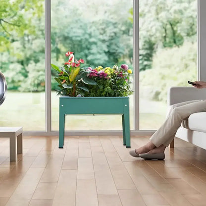 Petite jardinière sur pied