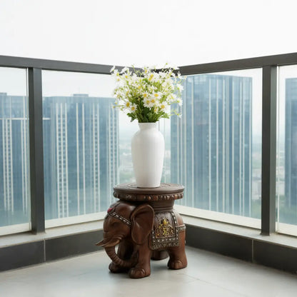 Porte plante elephant